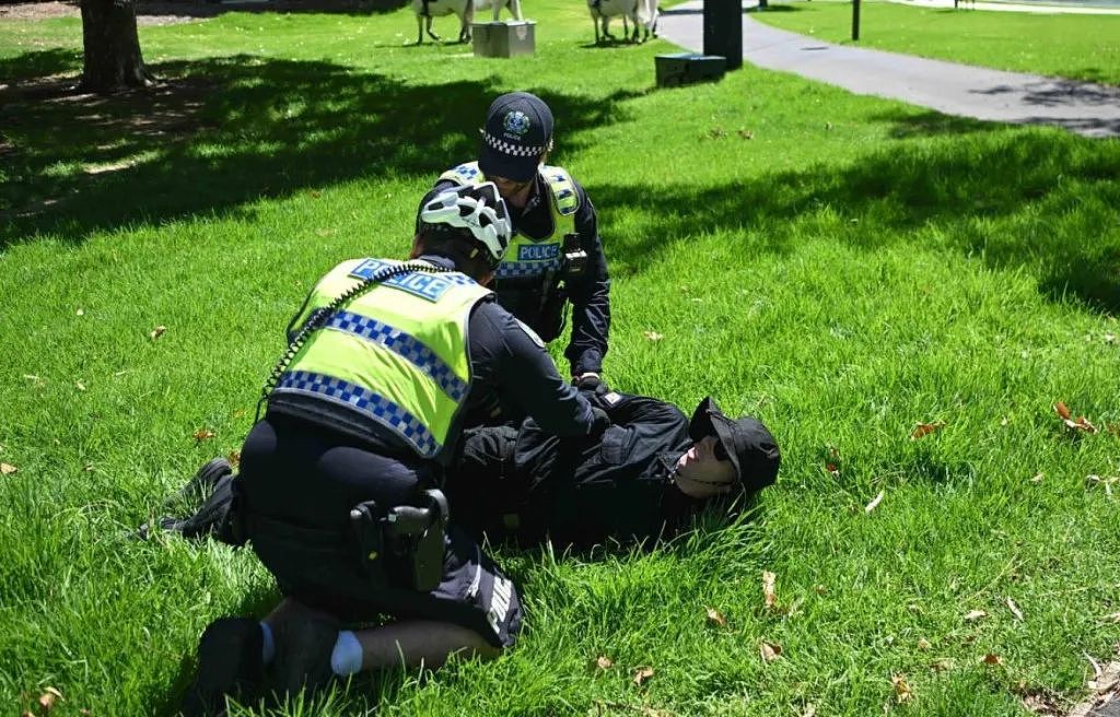 澳洲彻底乱套了！数万抗议者涌上街头！多地爆发游行示威！CBD多条道路被封锁（组图） - 8