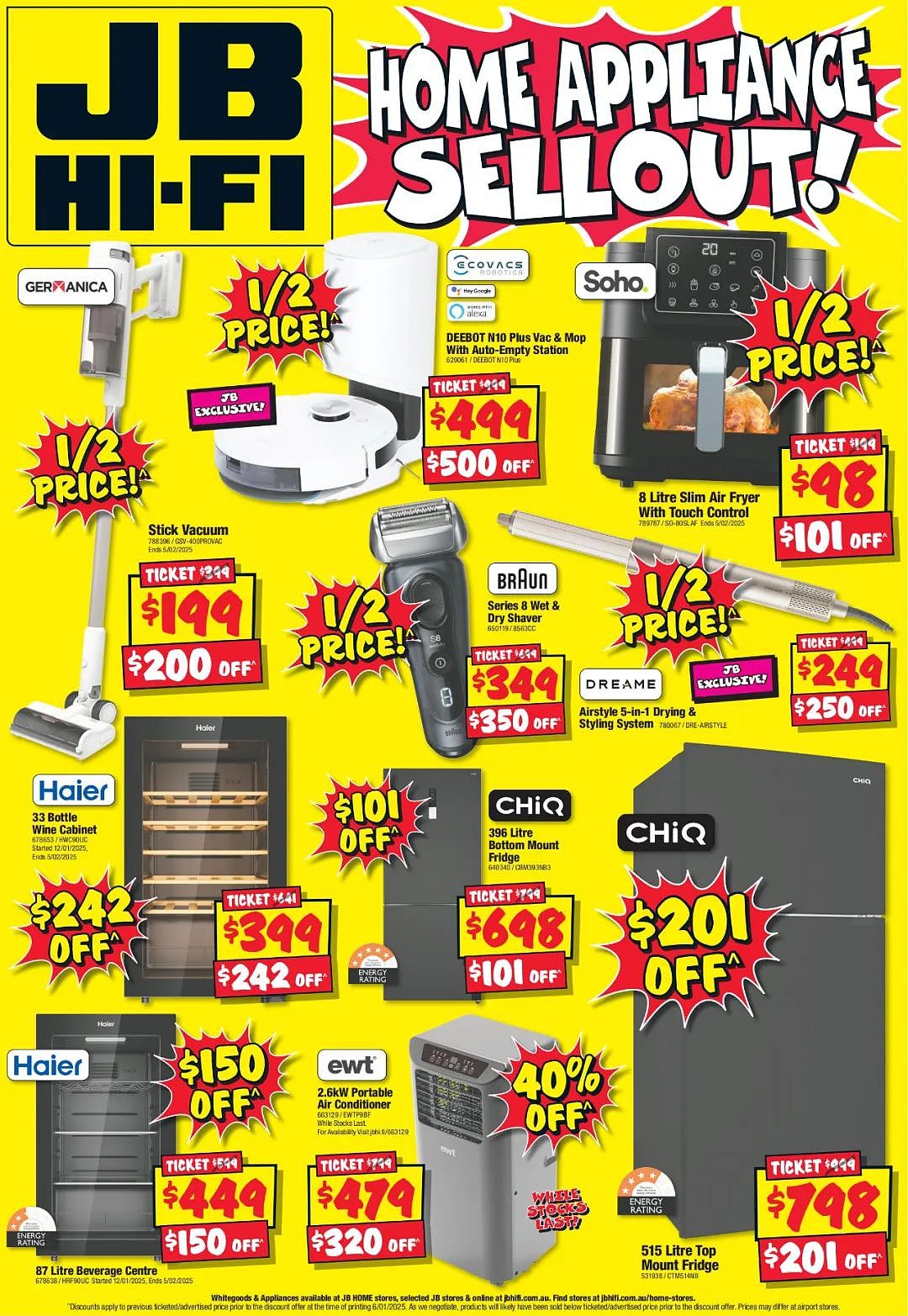 JB Hi-Fi 折扣 | 德龙咖啡机立省$100，Tefal空气炸锅立省$250（组图） - 16