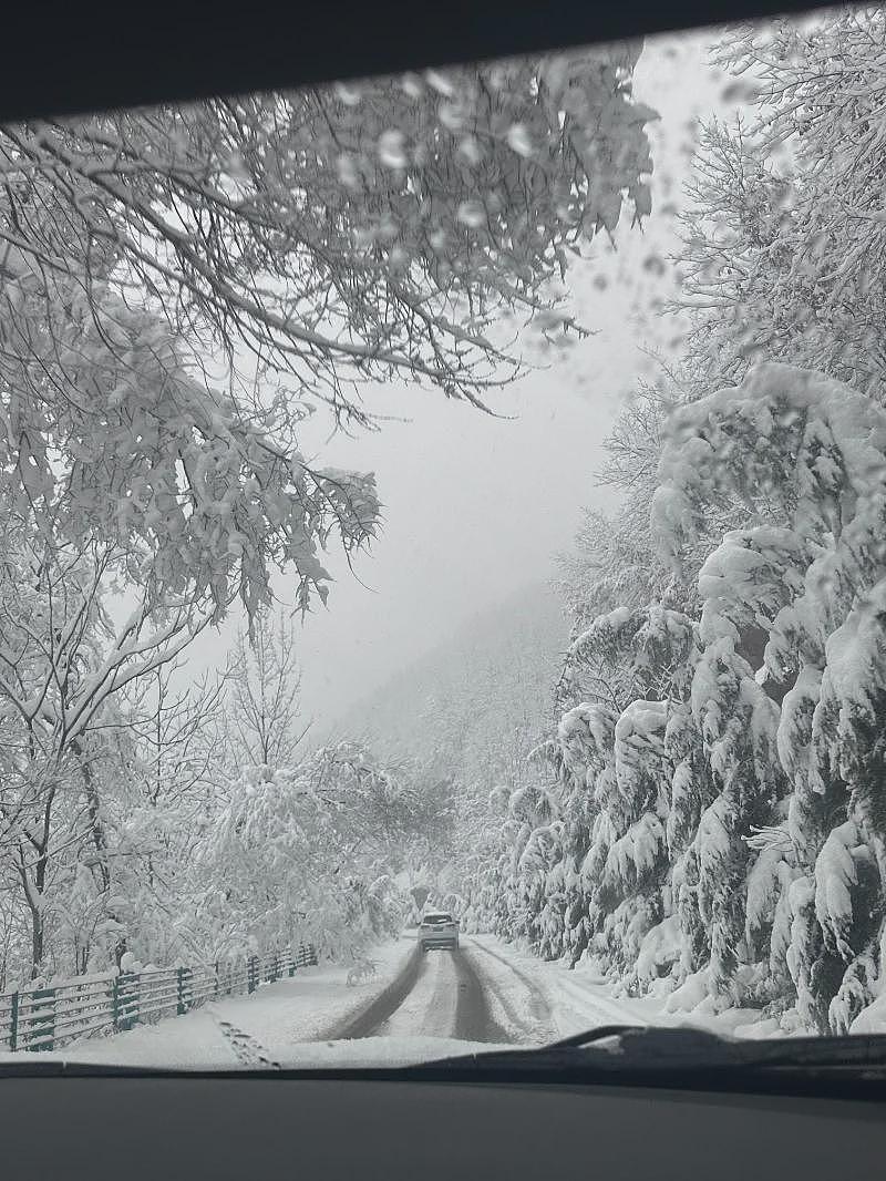 自驾返乡遇暴雪：2小时车程开了24小时，有人饿2天才吃上饭（组图） - 1