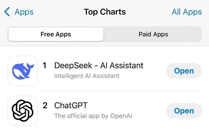 中国AI Deepseek，超越GPT？已多国下载榜登顶，震惊美国科技圈！（组图） - 6