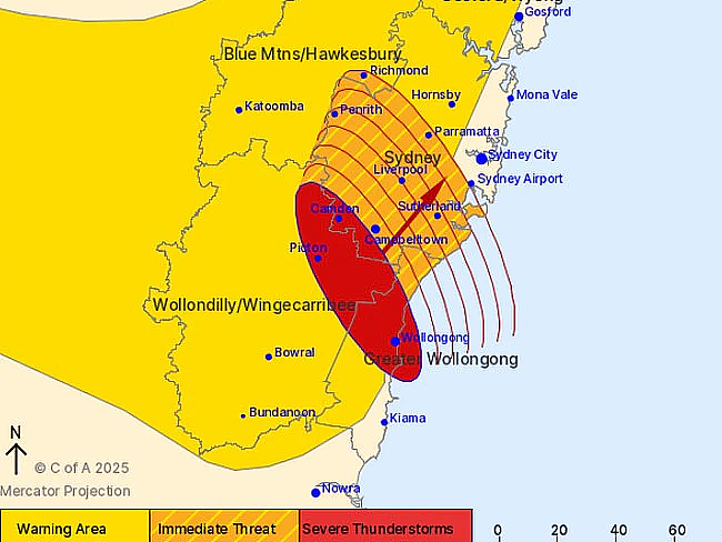 澳洲多地发布严重雷暴警告！破坏性大风、暴雨、大冰雹、山洪来袭...（组图） - 3