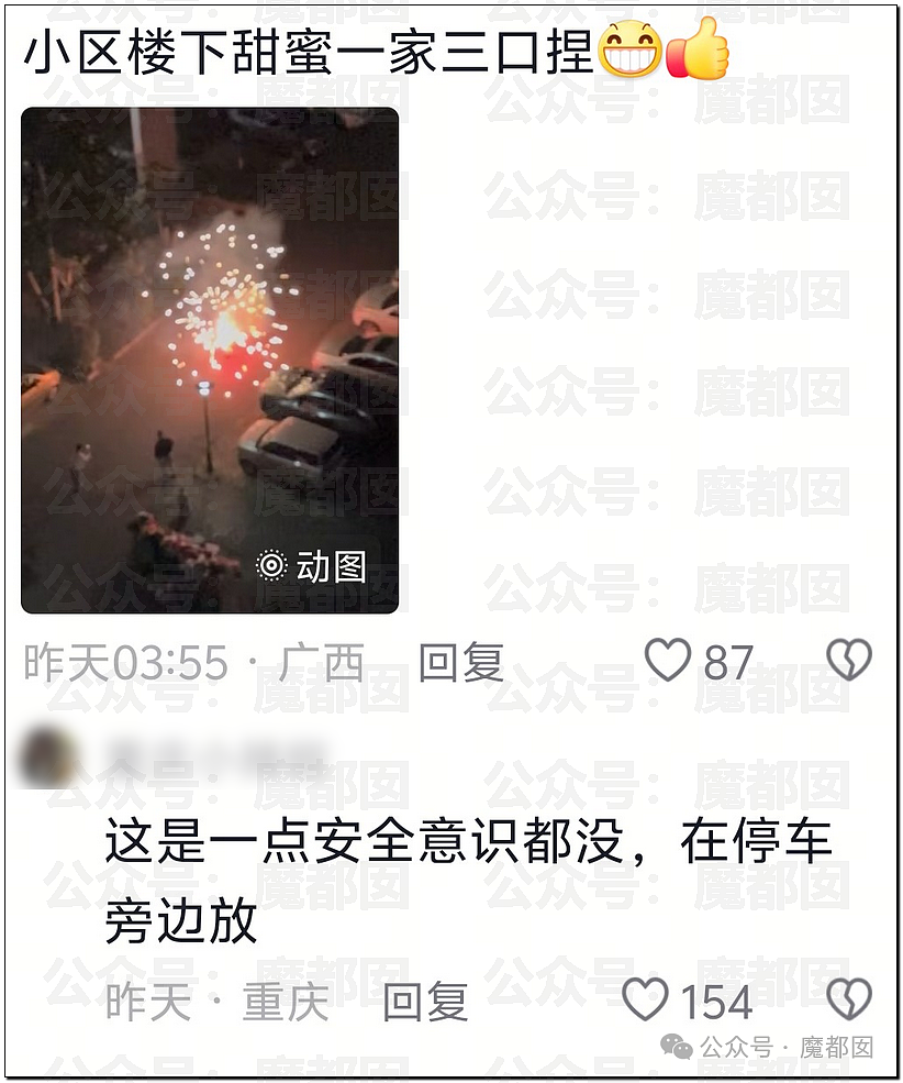 起火、燃烧、爆裂！随意燃放烟花爆竹后果惨不忍睹（组图） - 26