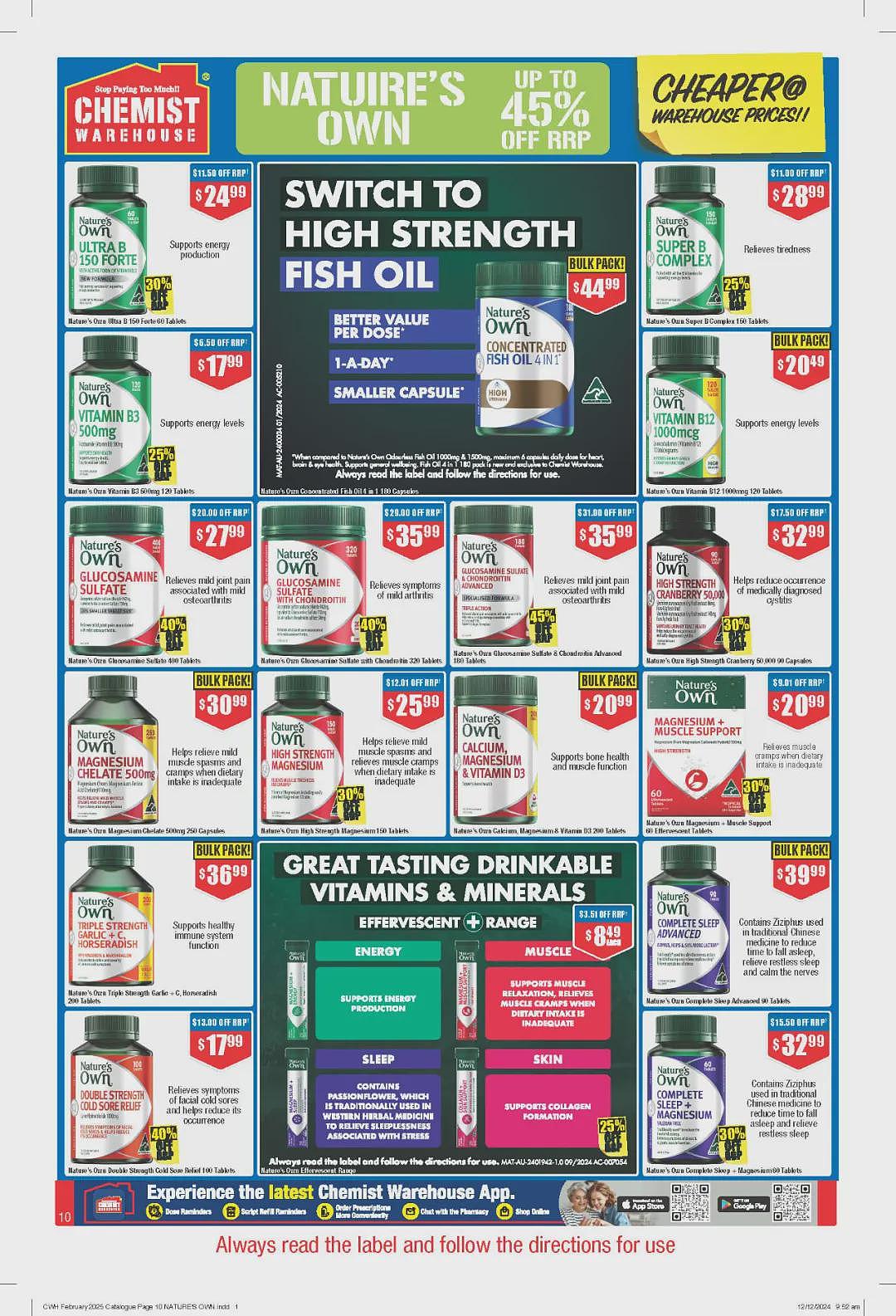 【Chemist Warehouse】药店1月30日至2月12日优惠目录（组图） - 8