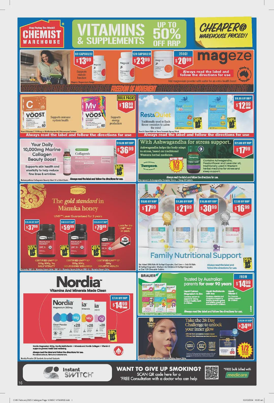 【Chemist Warehouse】药店1月30日至2月12日优惠目录（组图） - 14