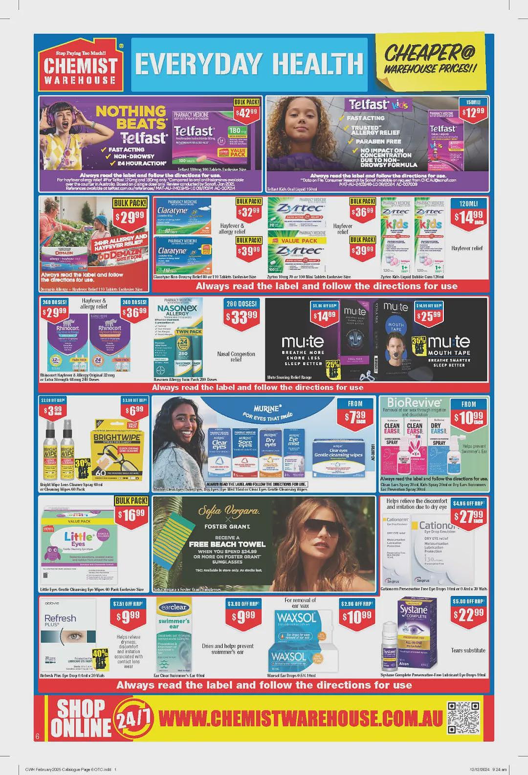 【Chemist Warehouse】药店1月30日至2月12日优惠目录（组图） - 4