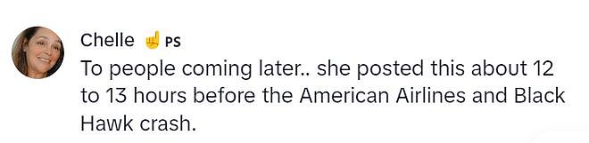 空难前12小时，美国妹子发Tiktok预测撞机事故，没想到昨晚，第2个预言也应验了...（组图） - 7