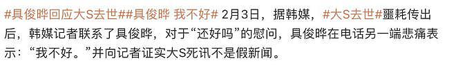 导游爆料大S被耽误治疗，两次被救护车拉走，具俊晔直言状态不好（组图） - 7