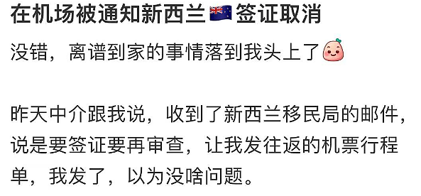 “新西兰签证突然被取消！”中国游客遭遇大无语事件；“啥时候给中国免签？”总理回应了（组图） - 7