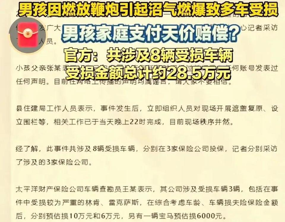 熊孩子炸出天价赔偿？一场劣质造谣的狂欢（组图） - 5