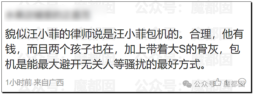 两地报道差异引发剧烈争议！到底是具俊晔还是汪小菲包机？（组图） - 16