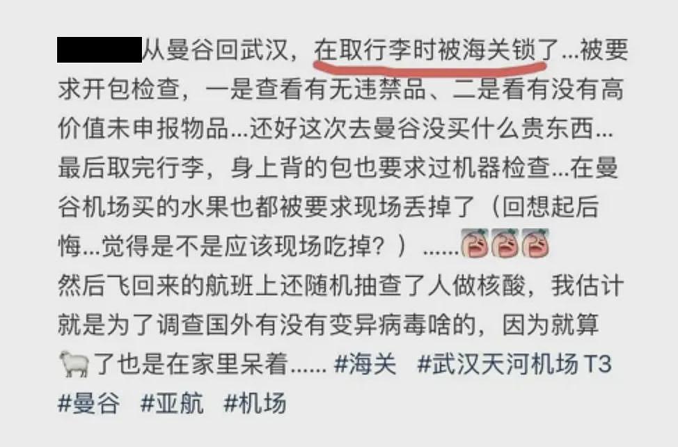 中国海关严查，大批华人行李被“锁”！网友：去趟小黑屋，交了￥9600（组图） - 13