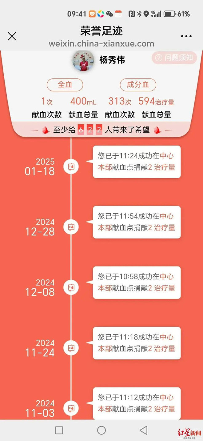 20年无偿献血313次，成都“献血大王”患病向社会求助（组图） - 1