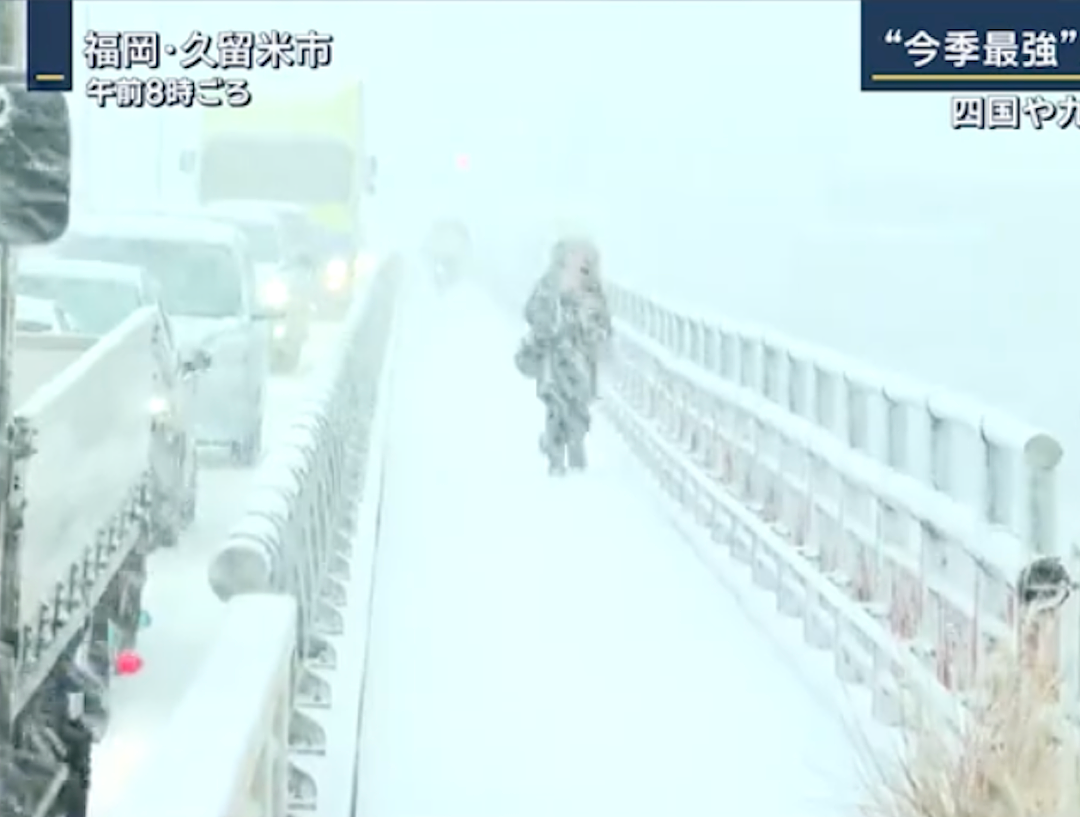 日本一夜下1米多大雪！车被埋掉，出门像挖地道，太糟心...（组图） - 13