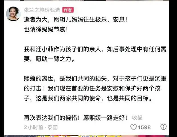 大S离世后张兰首度直播卖货、怒怼网友，直播间突遭封禁（组图） - 4