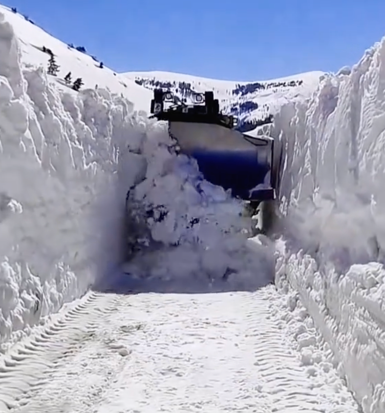 日本一夜下1米多大雪！车被埋掉，出门像挖地道，太糟心...（组图） - 18