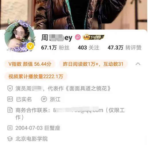 上海女生开法拉利炸街撞交警，身份被扒是“北影校花”后黑料太多了…（视频/组图） - 1