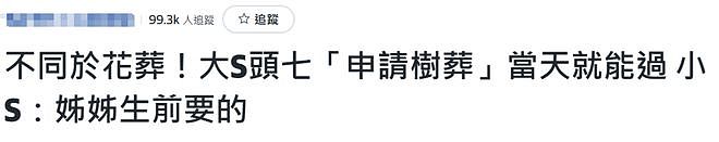 大S身后事潦草，台媒暗示树葬也是临时决定且免费，小S再遭质疑（组图） - 7