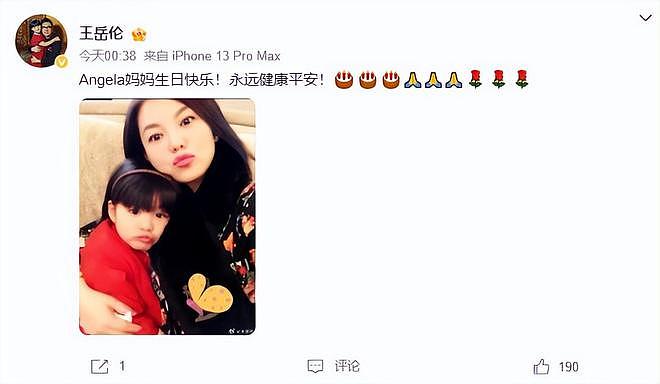 李湘庆祝自己49岁生日，穿红衣晒甜心蛋糕，王岳伦给她送祝福（组图） - 6