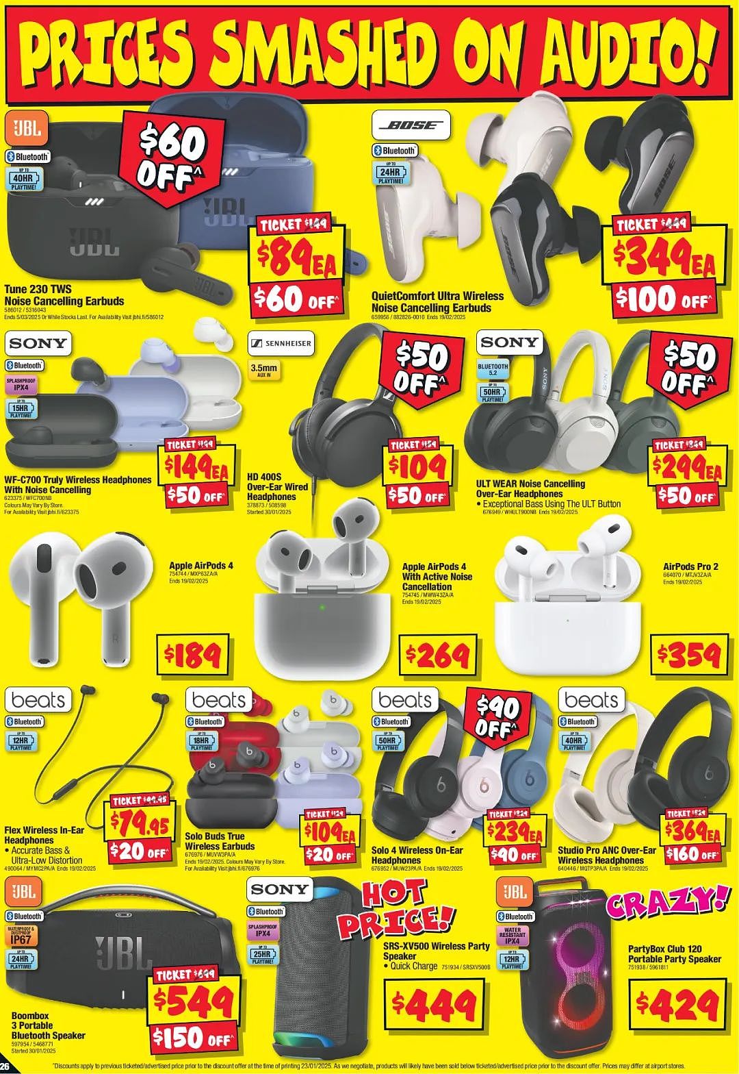 JB Hi-Fi 折扣 | BOSE蓝牙耳机立省$100，戴森直发器立省$161（组图） - 26