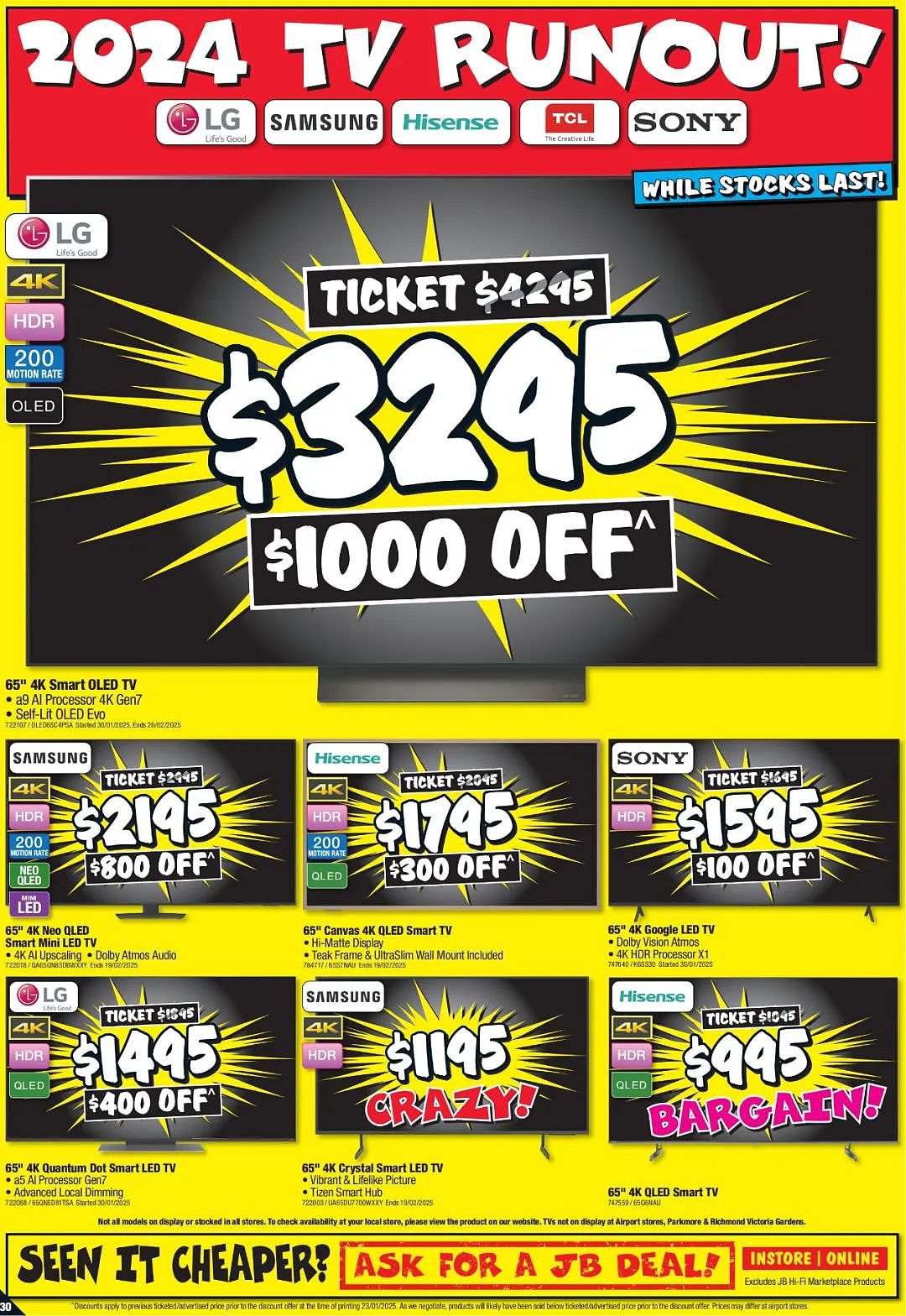 JB Hi-Fi 折扣 | BOSE蓝牙耳机立省$100，戴森直发器立省$161（组图） - 30