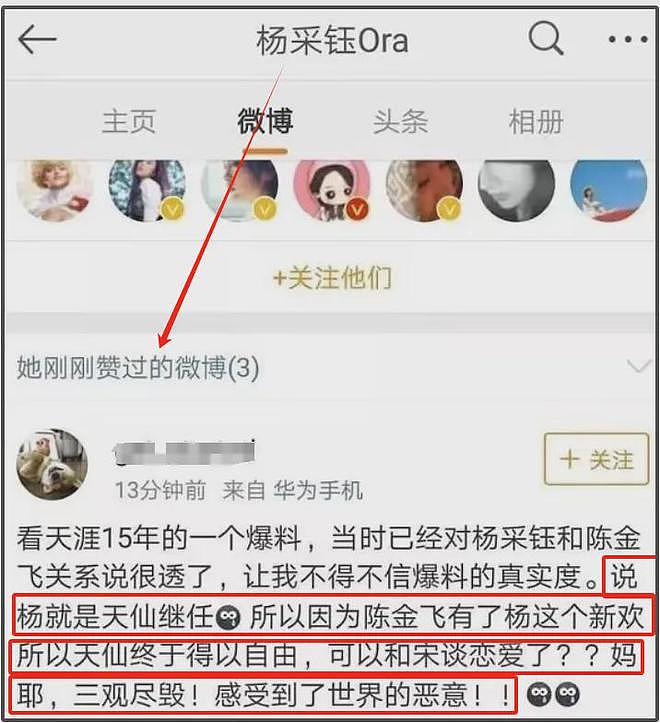 杨采钰被曝怀孕，网友感慨她比刘亦菲聪明，远离陈金飞找年轻男友（组图） - 10