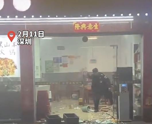 深圳保安饮醉酒变“古惑仔”，饭店疯狂打砸数分钟被刑拘（视频/组图） - 2