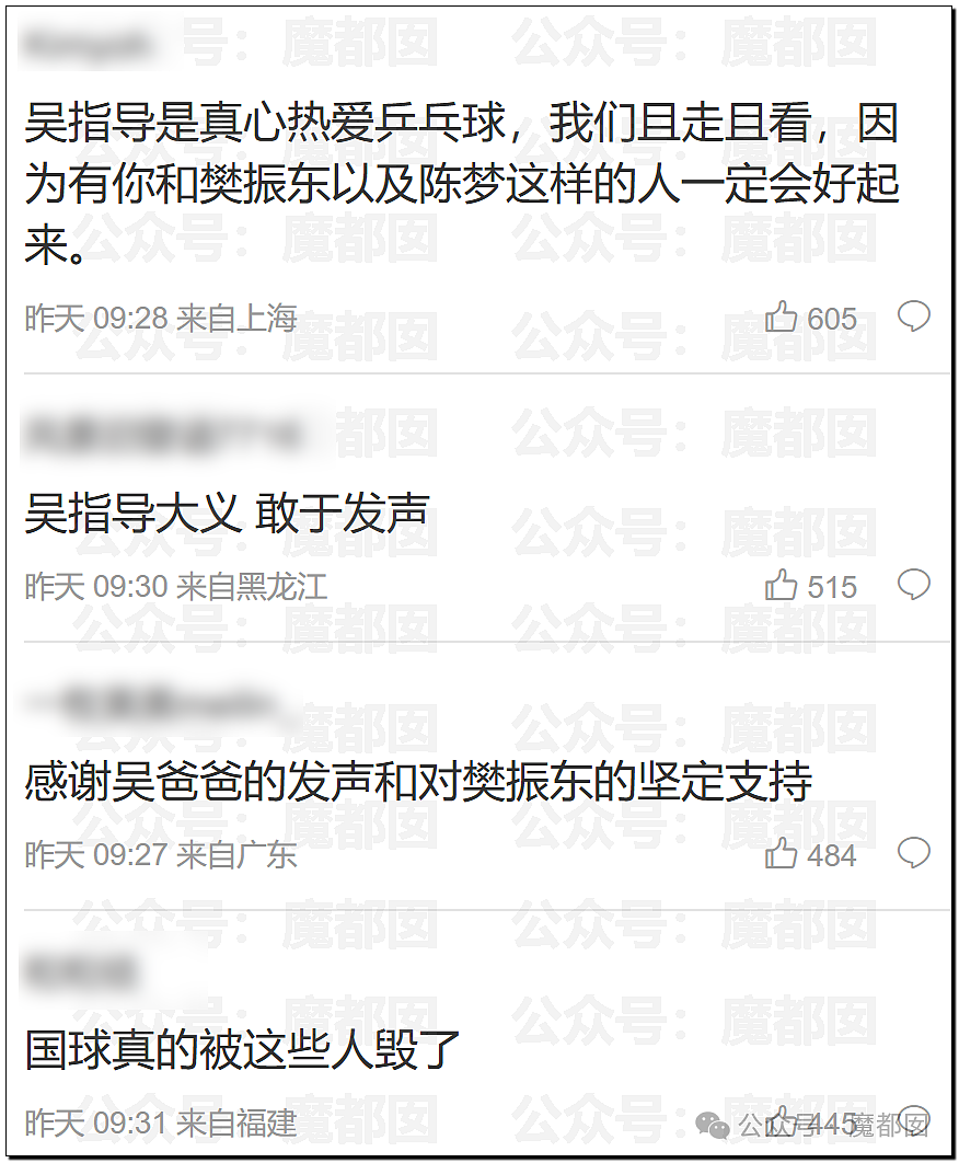 热议！国乒元老吴敬平炮轰“被资本裹挟”引发大动荡！王皓马琳下场表态（组图） - 22