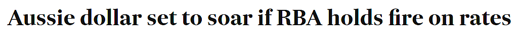 澳联储降息并非板上钉钉！专家：若利率维持不变，澳元或大涨（组图） - 1