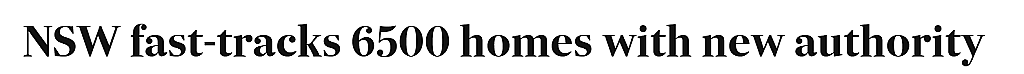 新州政府助力！悉尼6400套住房建设“提档加速”，华人区项目受益（组图） - 1