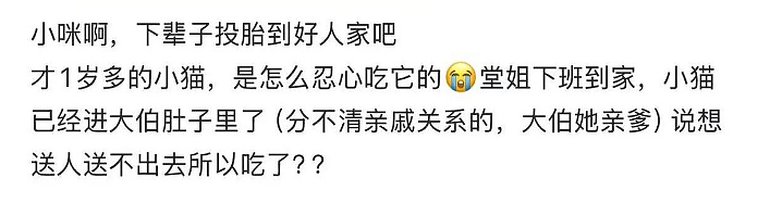 热搜上毛骨悚然的广西“吃猫逼婚”事件：炸出当下社会一种可怕现象（组图） - 3