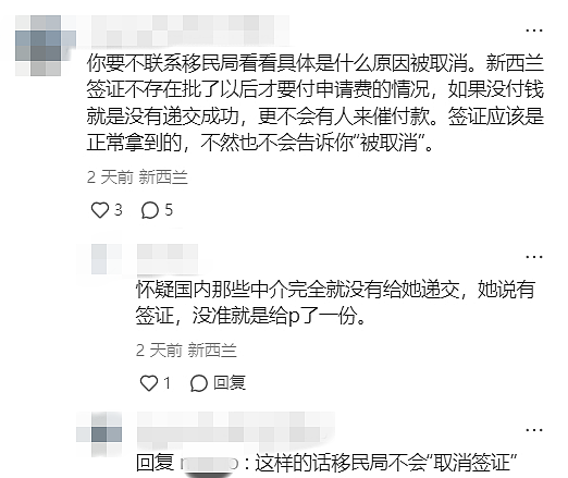 飞到一半，新西兰签证被取消？还有人被关“小黑屋”！华人网友：澳洲也会问行程，申请要谨慎（组图） - 6