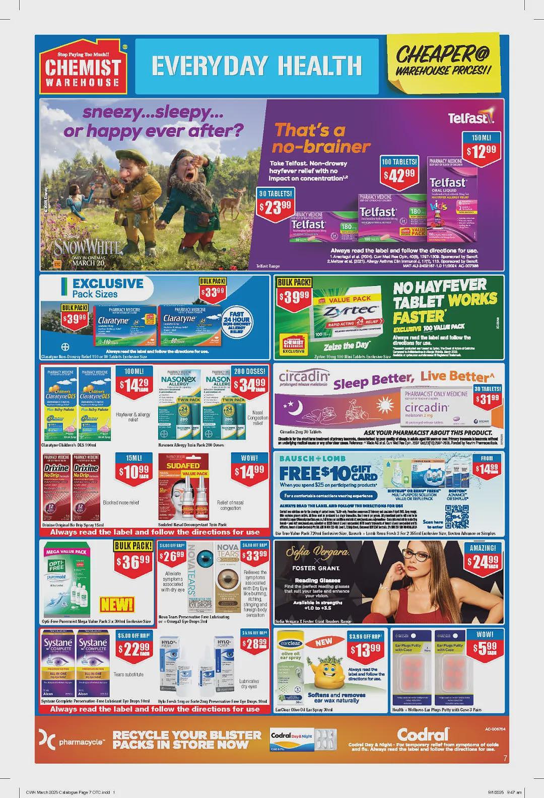 大量半价那种！【Chemist Warehouse】药店 2月27日至3月12日优惠目录（组图） - 7