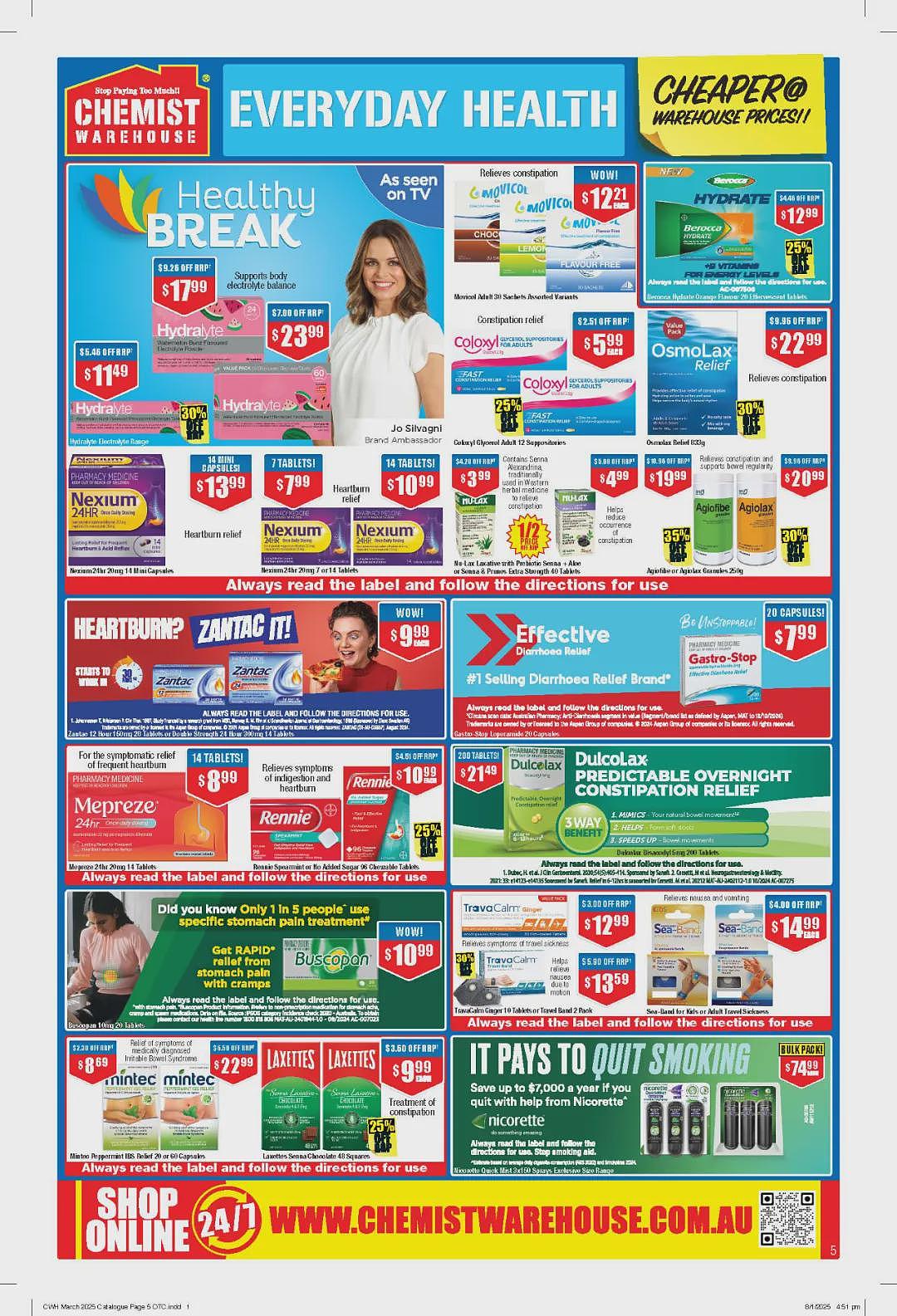 大量半价那种！【Chemist Warehouse】药店 2月27日至3月12日优惠目录（组图） - 5