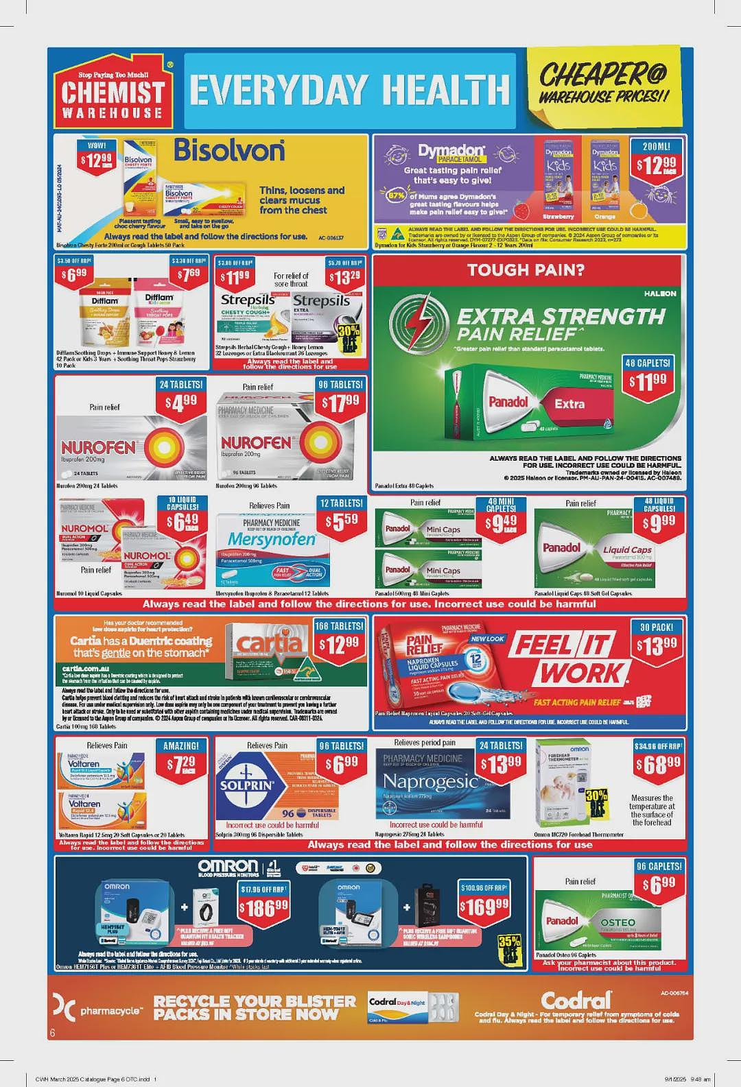 大量半价那种！【Chemist Warehouse】药店 2月27日至3月12日优惠目录（组图） - 6