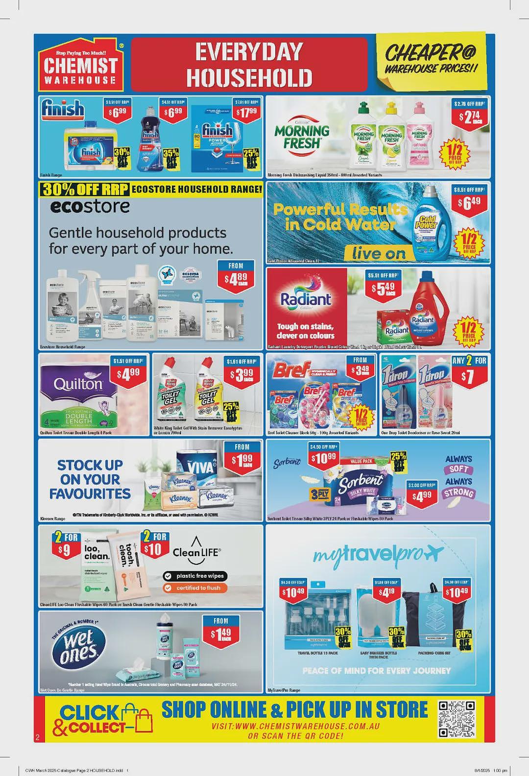 大量半价那种！【Chemist Warehouse】药店 2月27日至3月12日优惠目录（组图） - 2