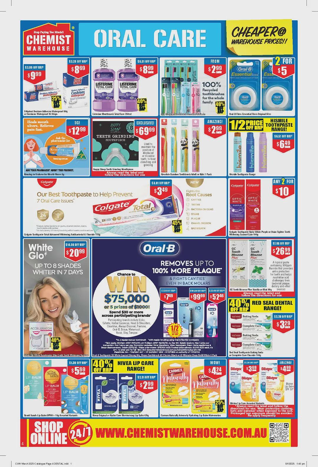 大量半价那种！【Chemist Warehouse】药店 2月27日至3月12日优惠目录（组图） - 4