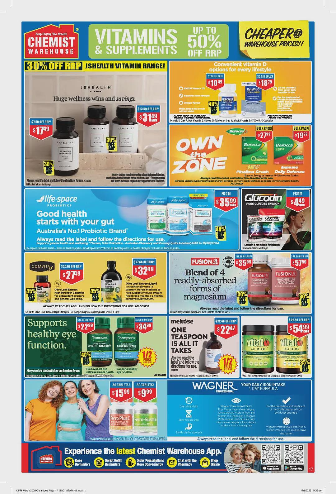 大量半价那种！【Chemist Warehouse】药店 2月27日至3月12日优惠目录（组图） - 17