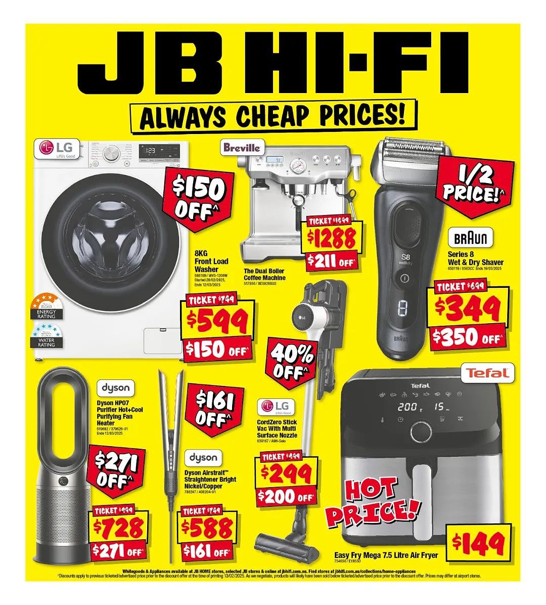 2月28日~3月5日！JB-Hifi最新特卖来袭，笔记本电脑/空气炸锅大降价（组图） - 32