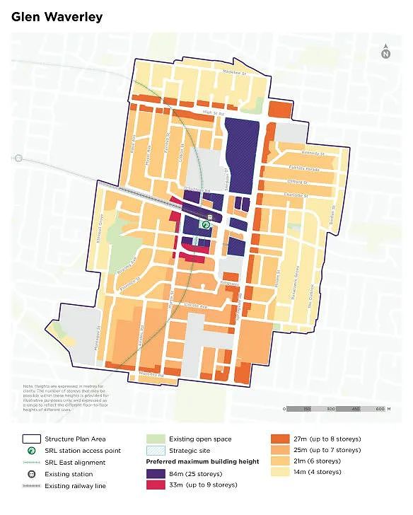 最高可建40层！墨尔本地铁沿线限高公布，多个华人区受影响（组图） - 7