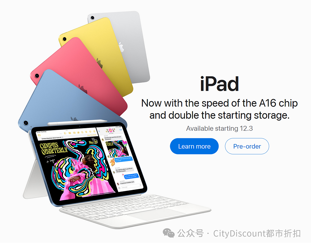 苹果昨晚发布了新款iPad Air，11代iPad（组图） - 4