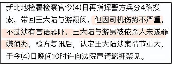 王大陆交保离开法院，面露微笑状态轻松，富二代好友轻伤吹成重伤（组图） - 5