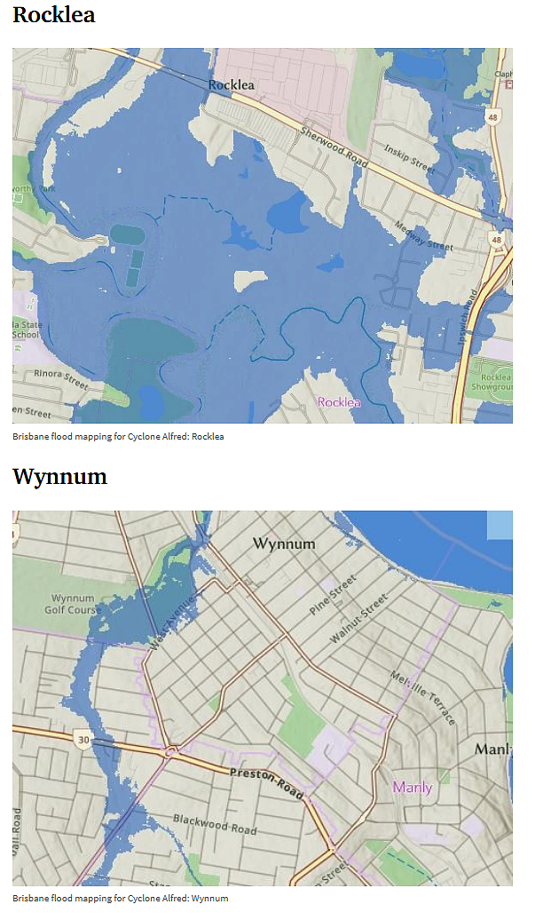 布里斯班洪水风险地图公布：这些区最受影响（组图） - 19