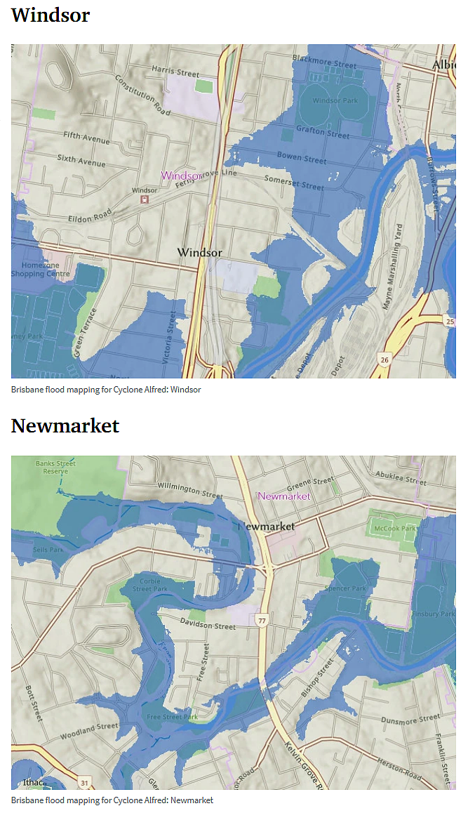布里斯班洪水风险地图公布：这些区最受影响（组图） - 15