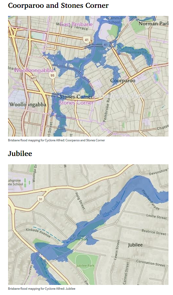 布里斯班洪水风险地图公布：这些区最受影响（组图） - 8