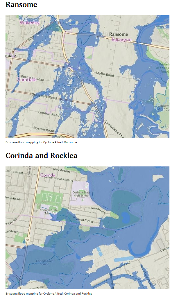 布里斯班洪水风险地图公布：这些区最受影响（组图） - 20