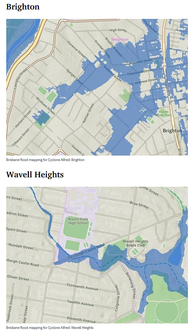 布里斯班洪水风险地图公布：这些区最受影响（组图） - 17