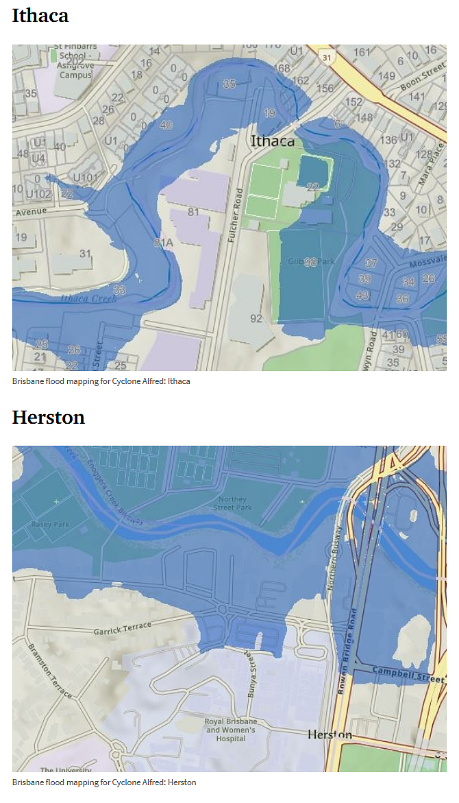 布里斯班洪水风险地图公布：这些区最受影响（组图） - 9