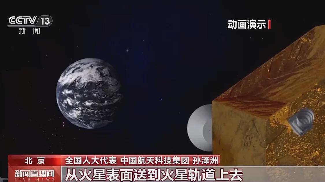 中国计划2030年前后完成火星采样返回（组图） - 2