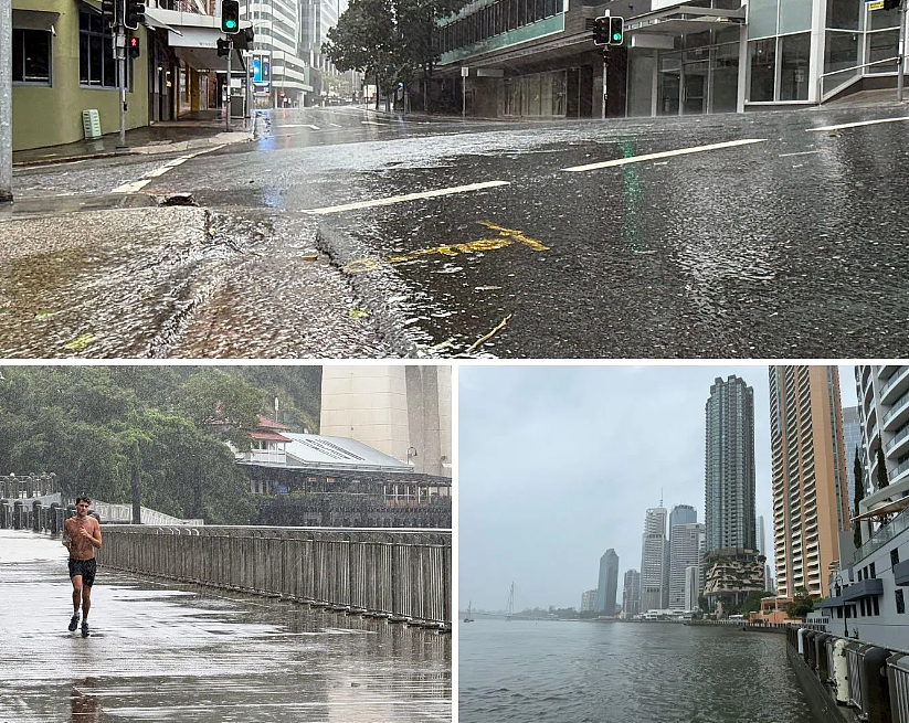 飓风降级登陆，布里斯班躲过一劫，数十万家庭断电！市长：降雨洪水风险仍然严峻（组图） - 5