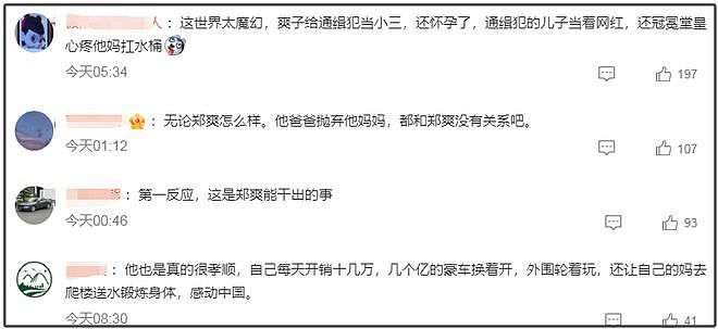 郑爽小三风波升级！傍上通缉犯借肚上位，继子扬言谁都别想好过（组图） - 8